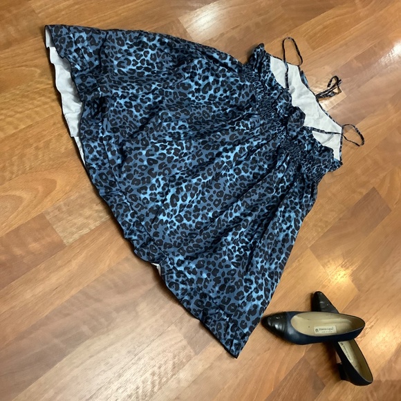 NEW Sweetest Leopard Print Dress fits 1X - Picture 3 of 8